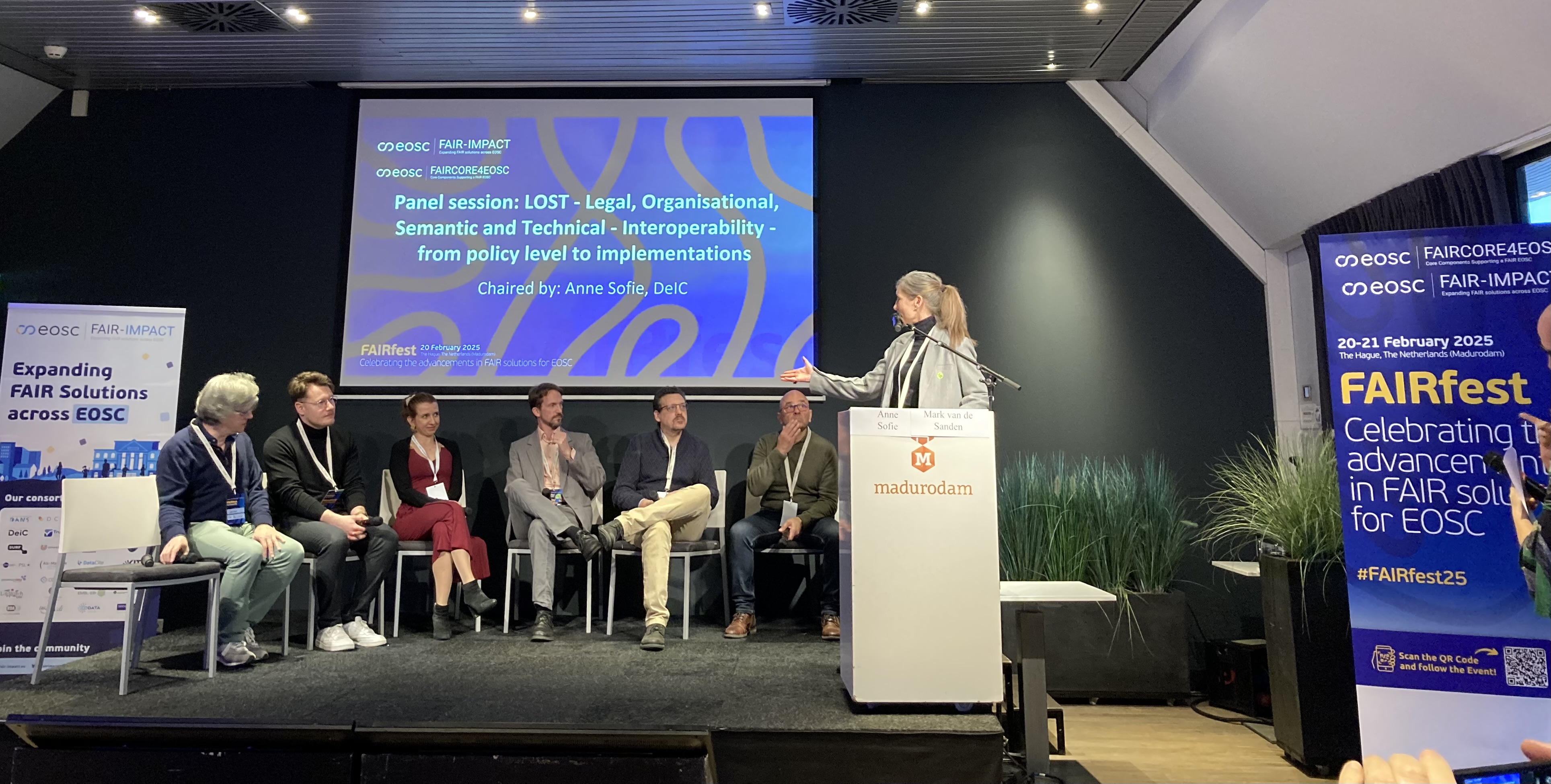 Panel session FAIRfest, Haag