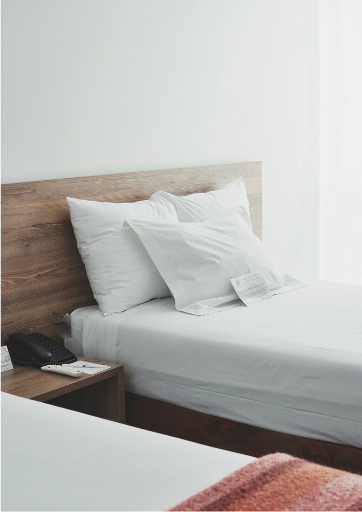 Billede af hotelværelsesseng