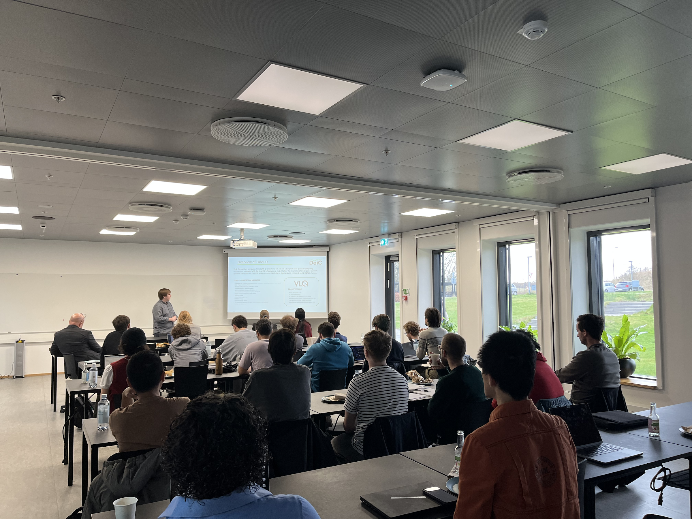 Q-Access Roadshow crowd